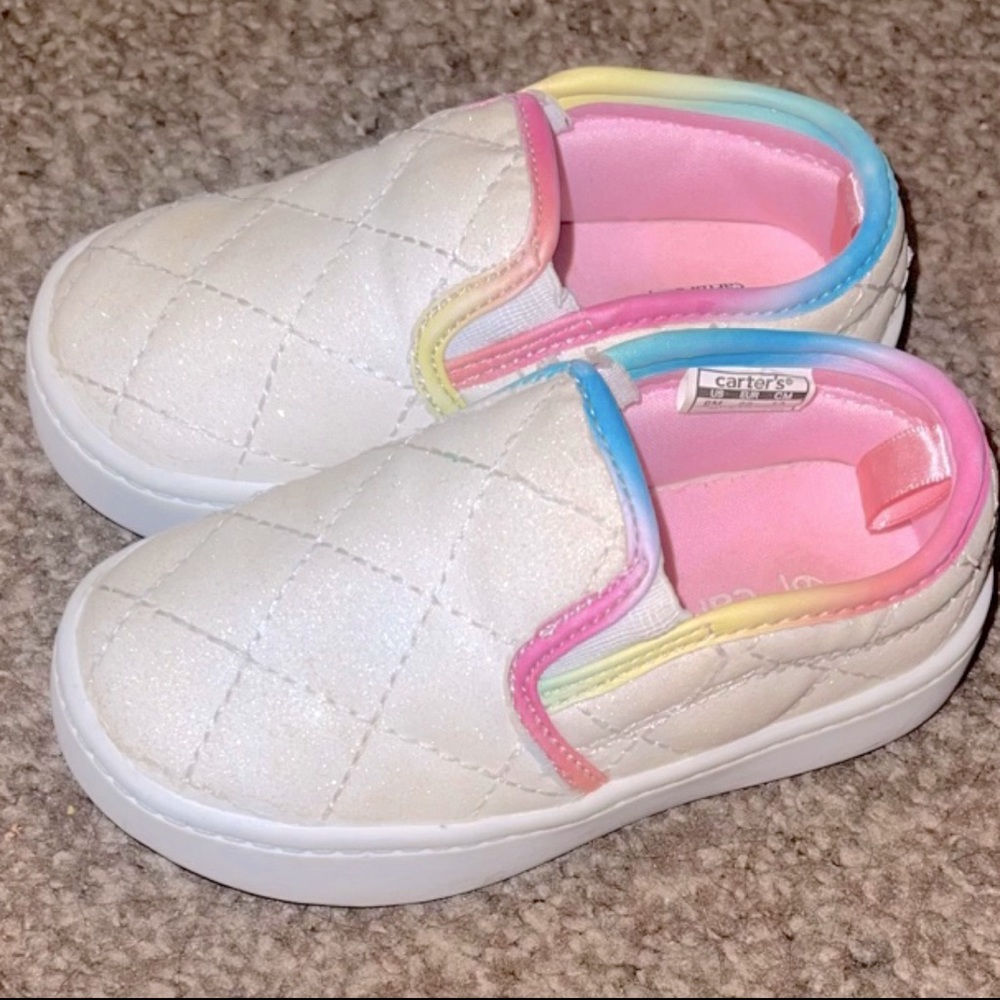 Sparkly toddler shoes